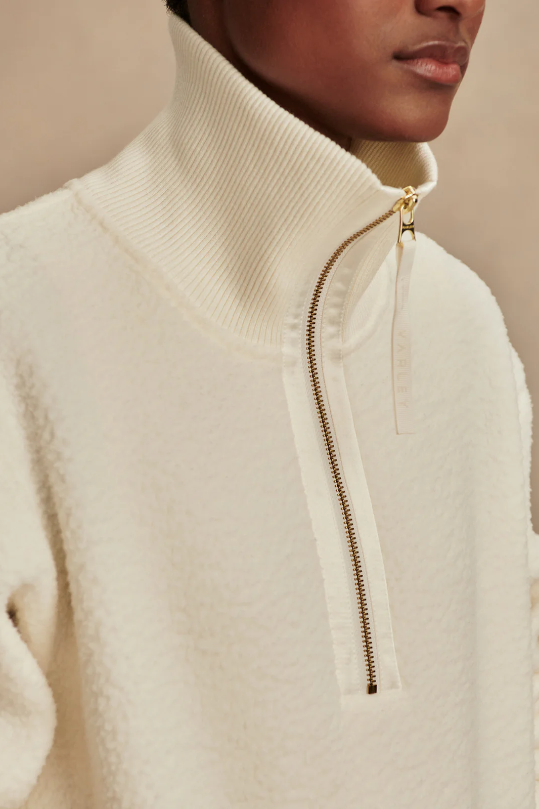 Sweatshirt Roselle Half Zip