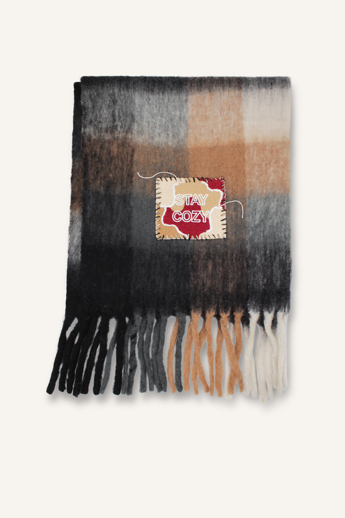 Schal Embroidered