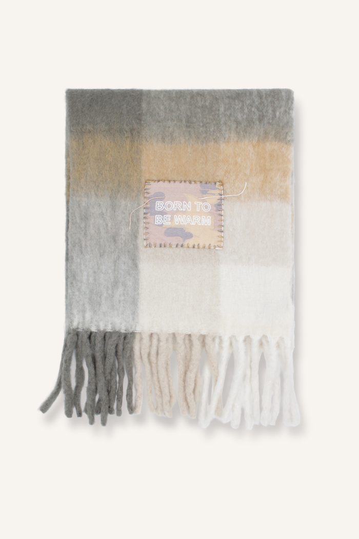 Schal Embroidered