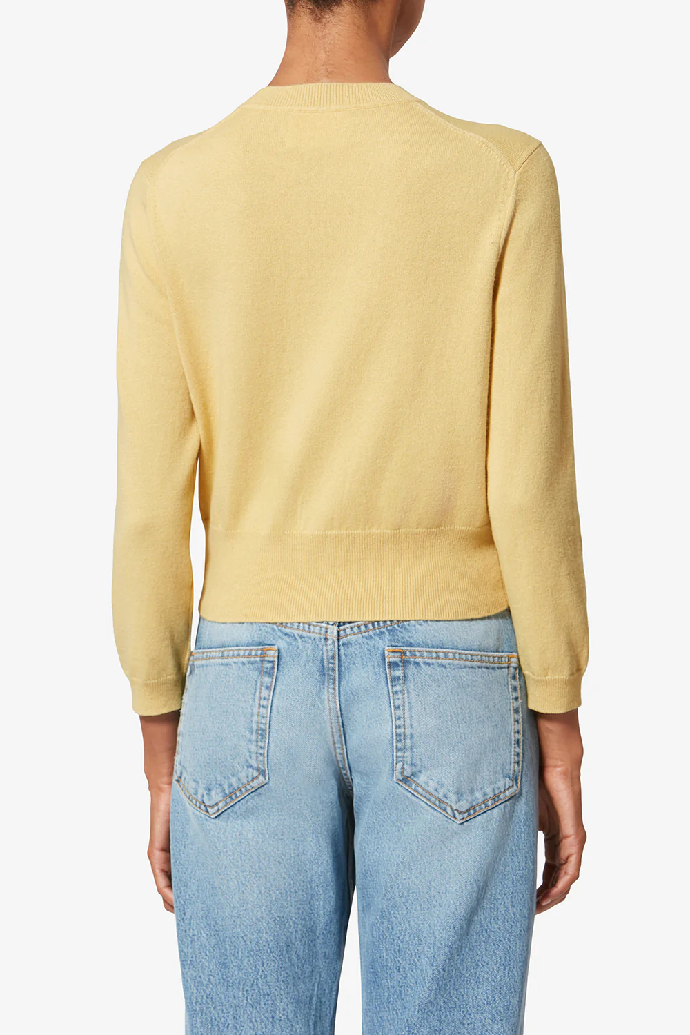 Cardigan Newton in Mustard