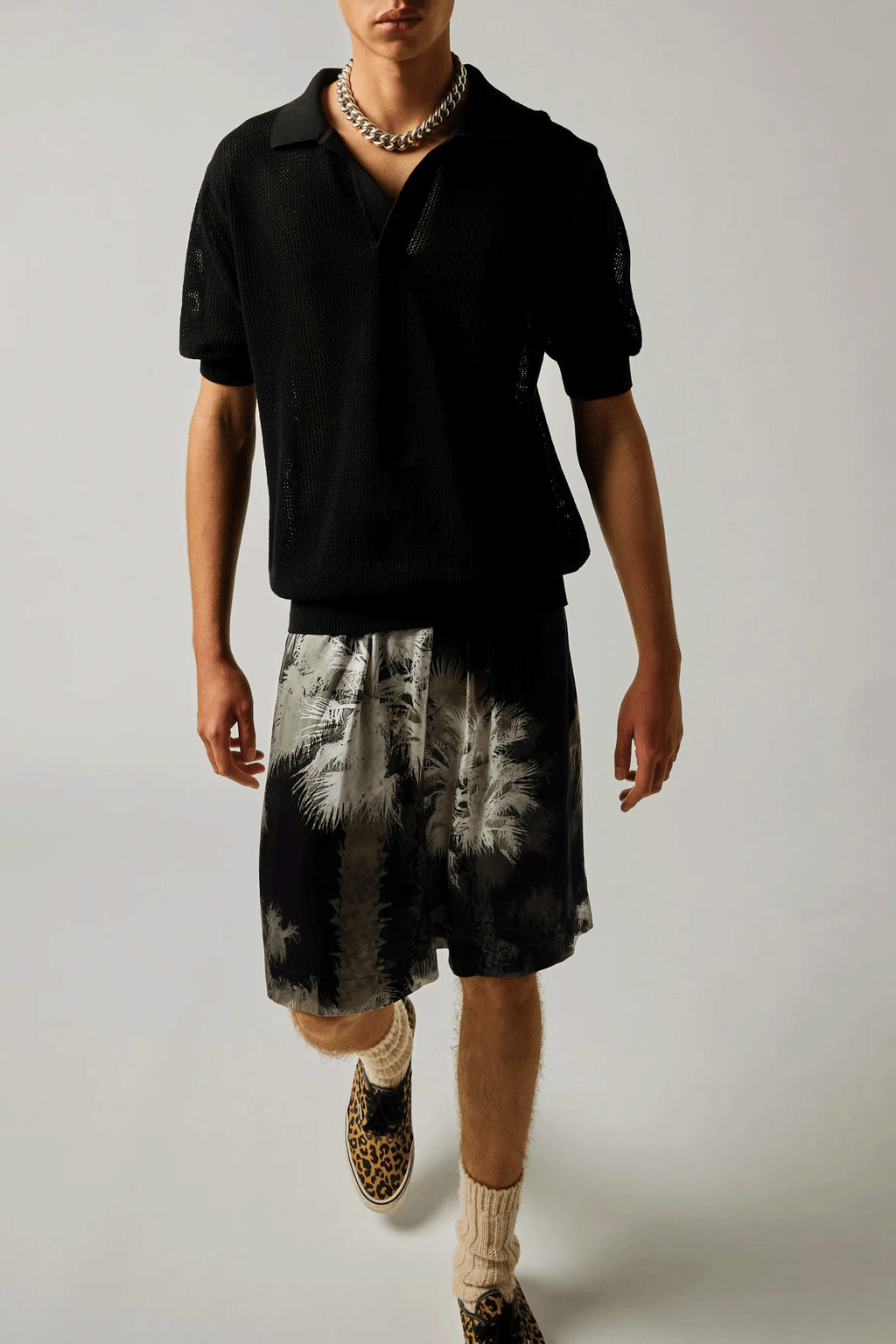 Bermuda Palm Shorts Blue