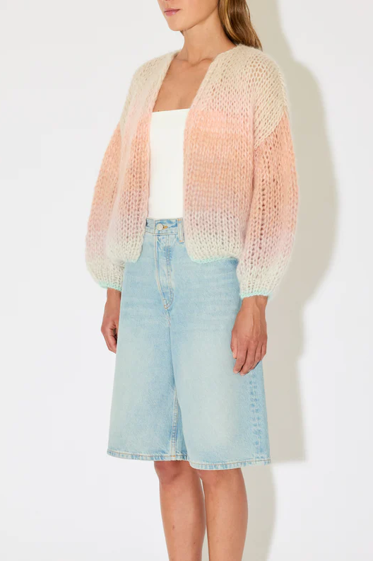 Strickjacke Bomber