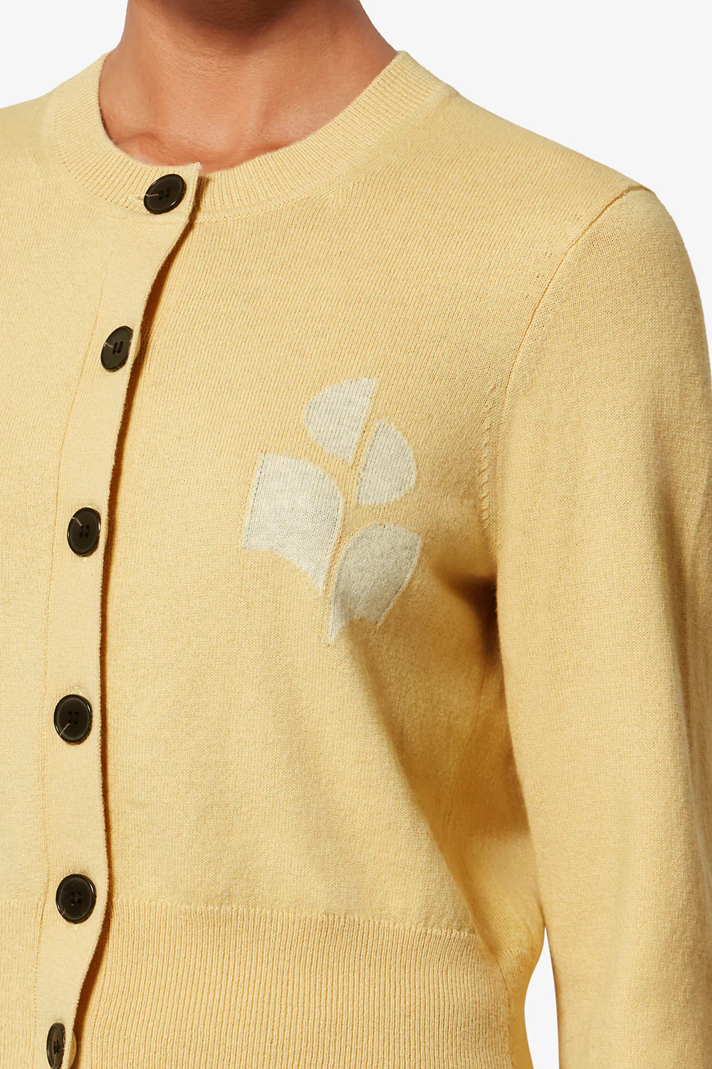 Cardigan Newton in Mustard