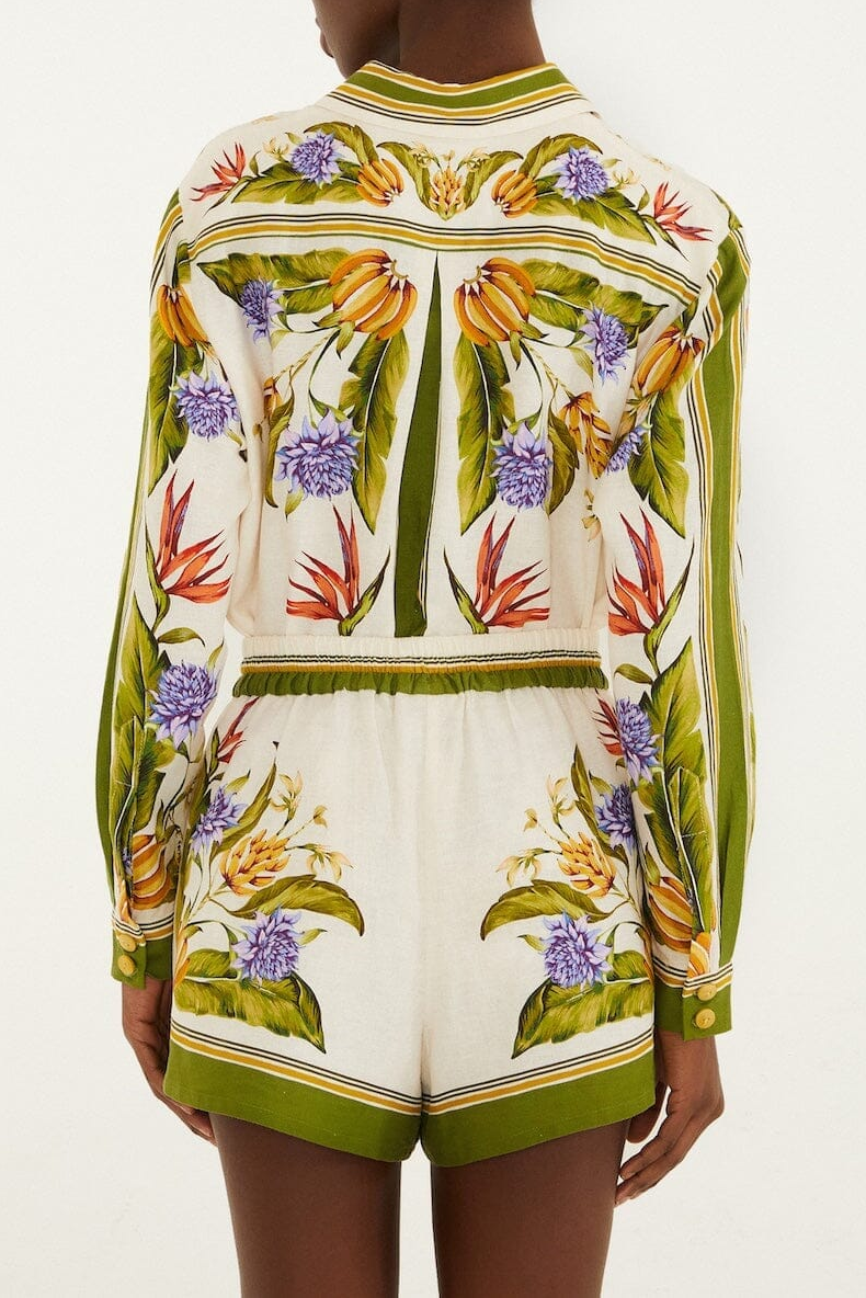 Shorts Tropical Scarf Sand