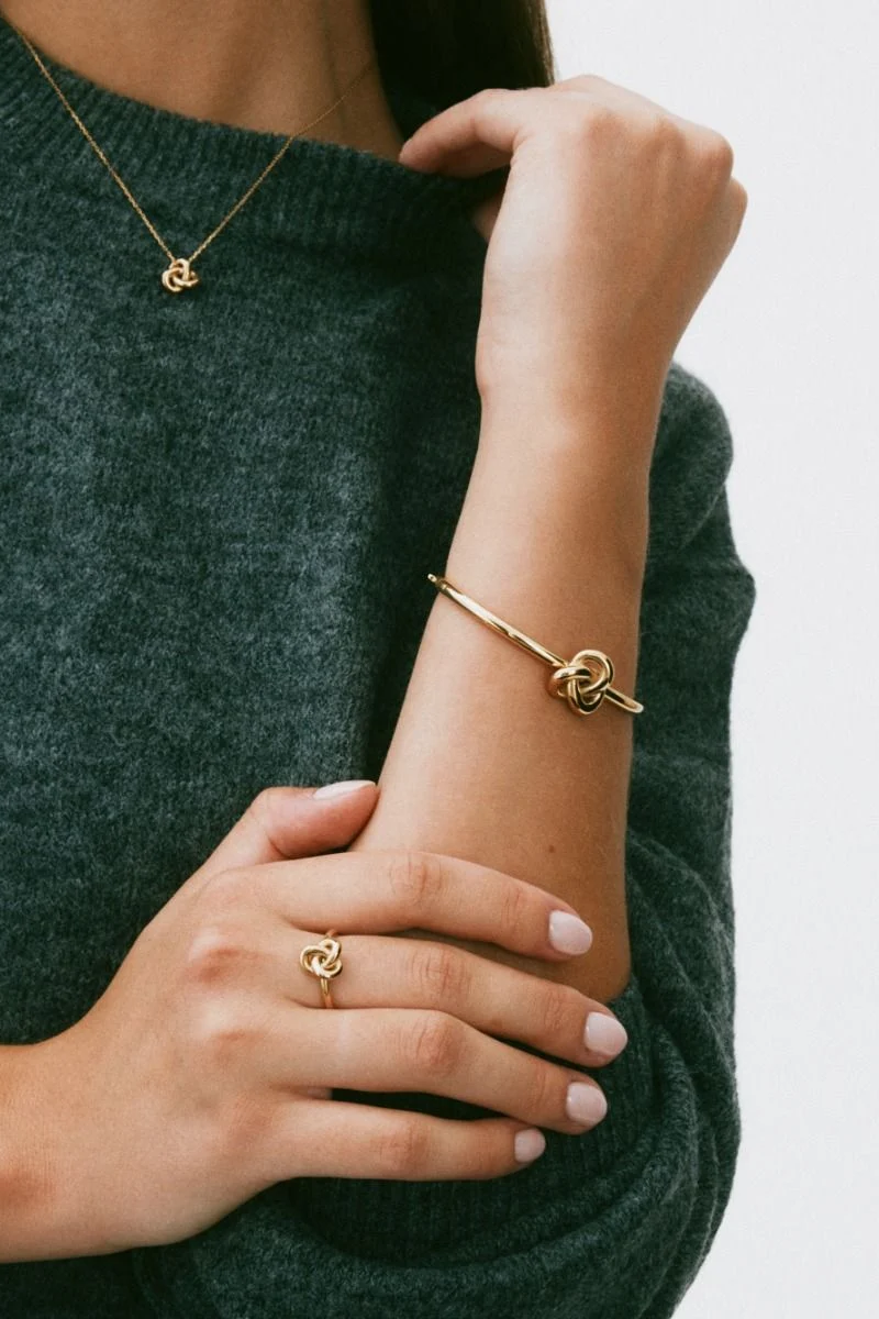 Armreif Infinity Knot