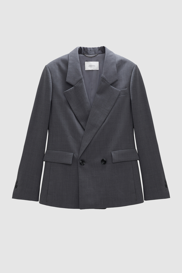 Modern Sophistication Blazer Charcoal Melange 