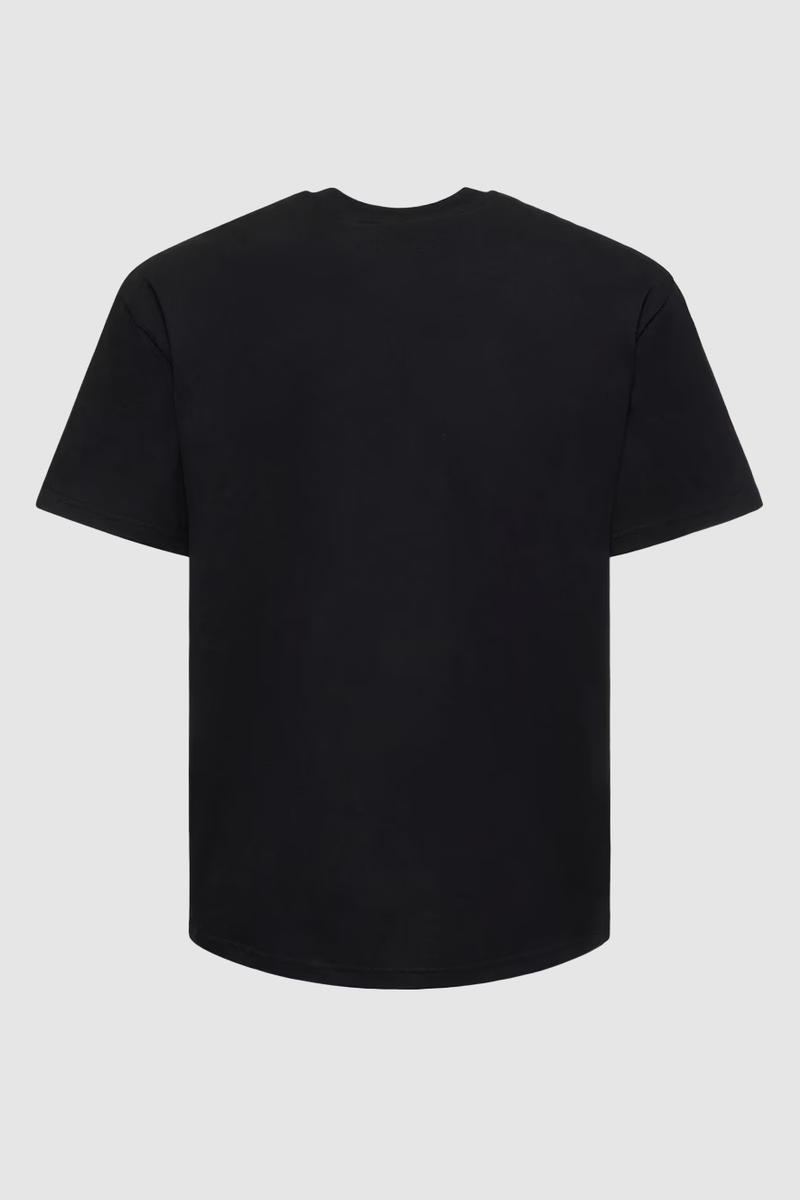 Logo Embroidery T-Shirt Black