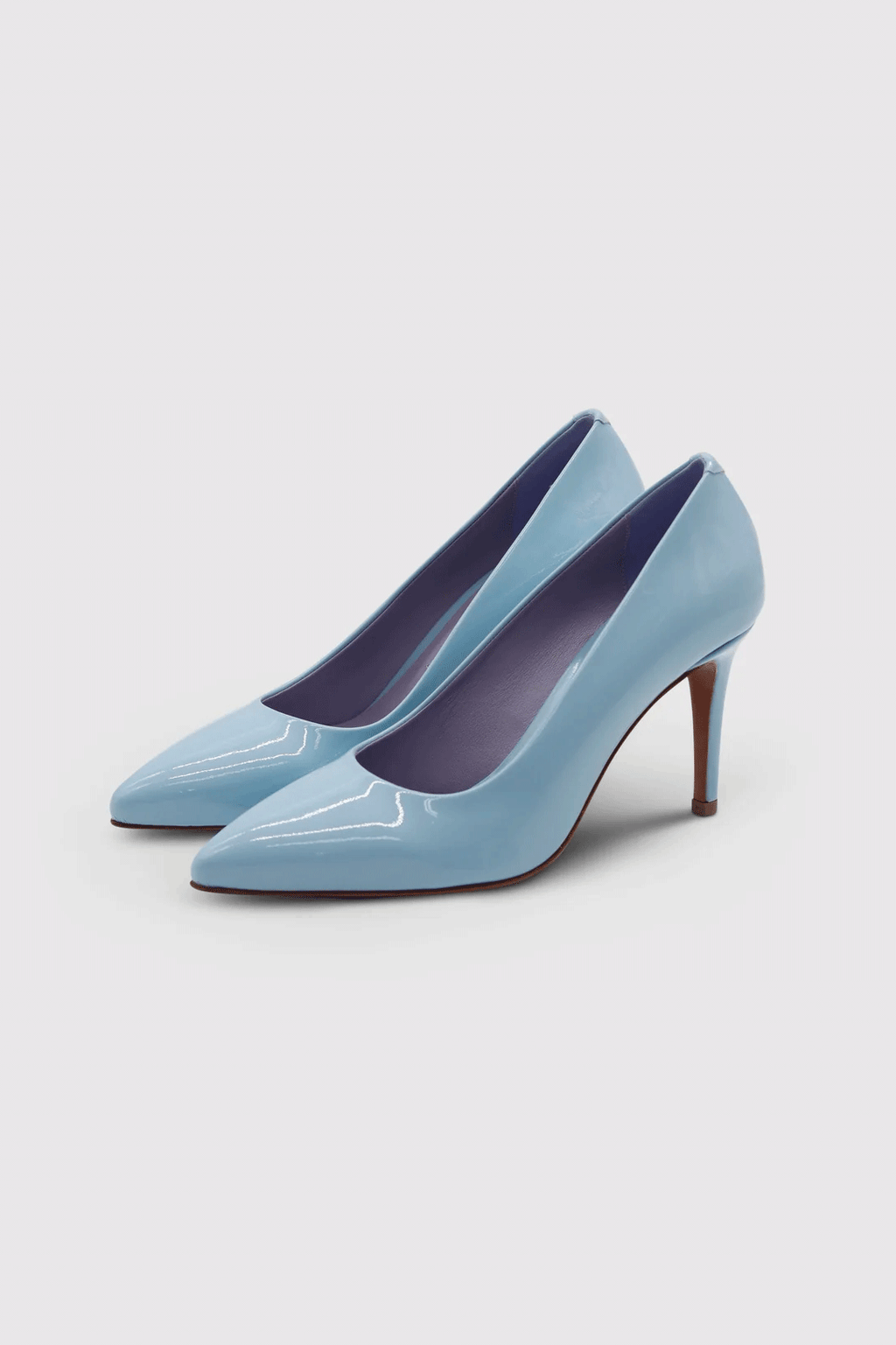 Decolite Pumps Vernice Celeste