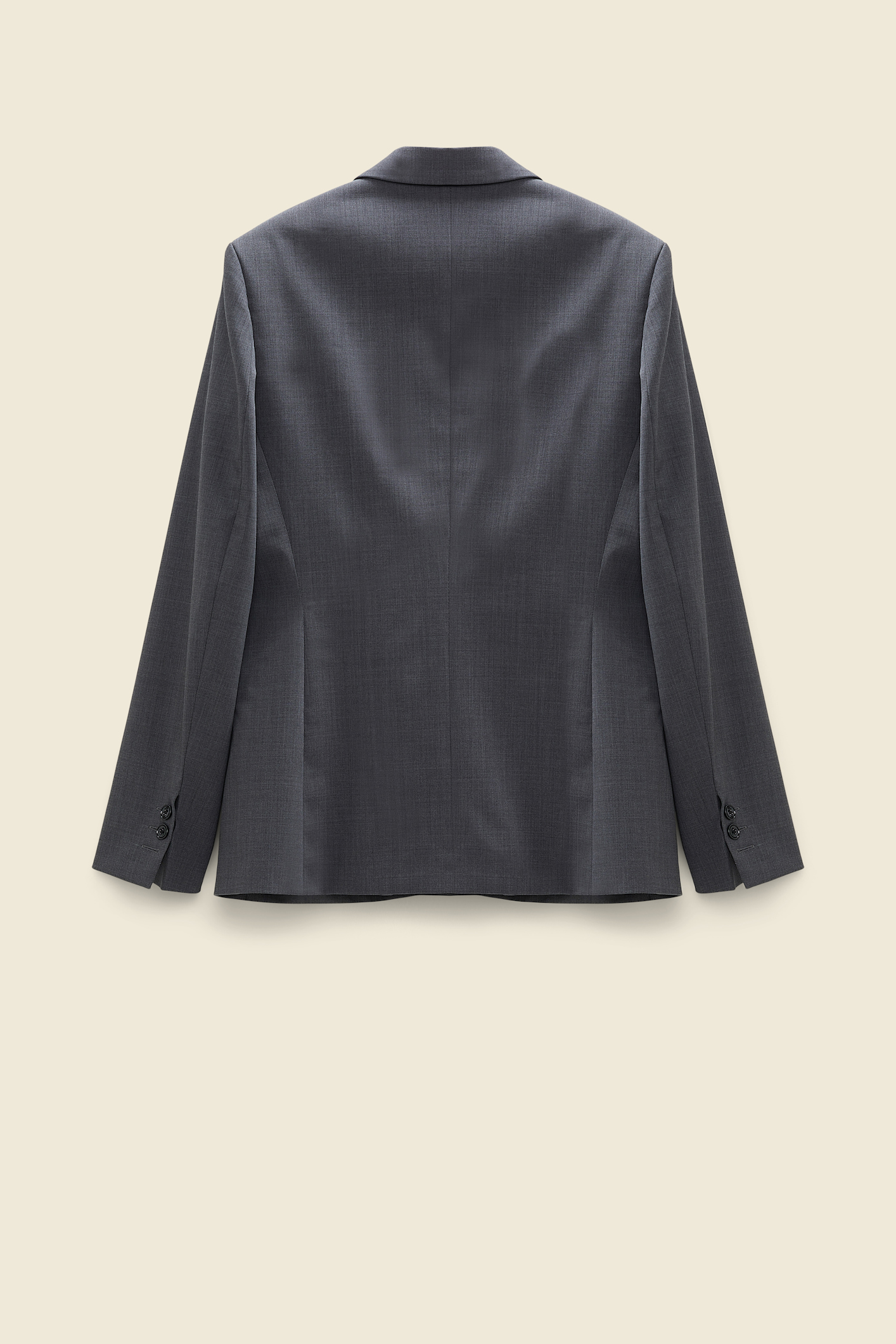 Modern Sophistication Blazer Charcoal Melange
