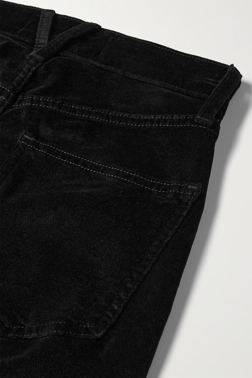 Sheridan Velvet Bell Bottom Pants Black