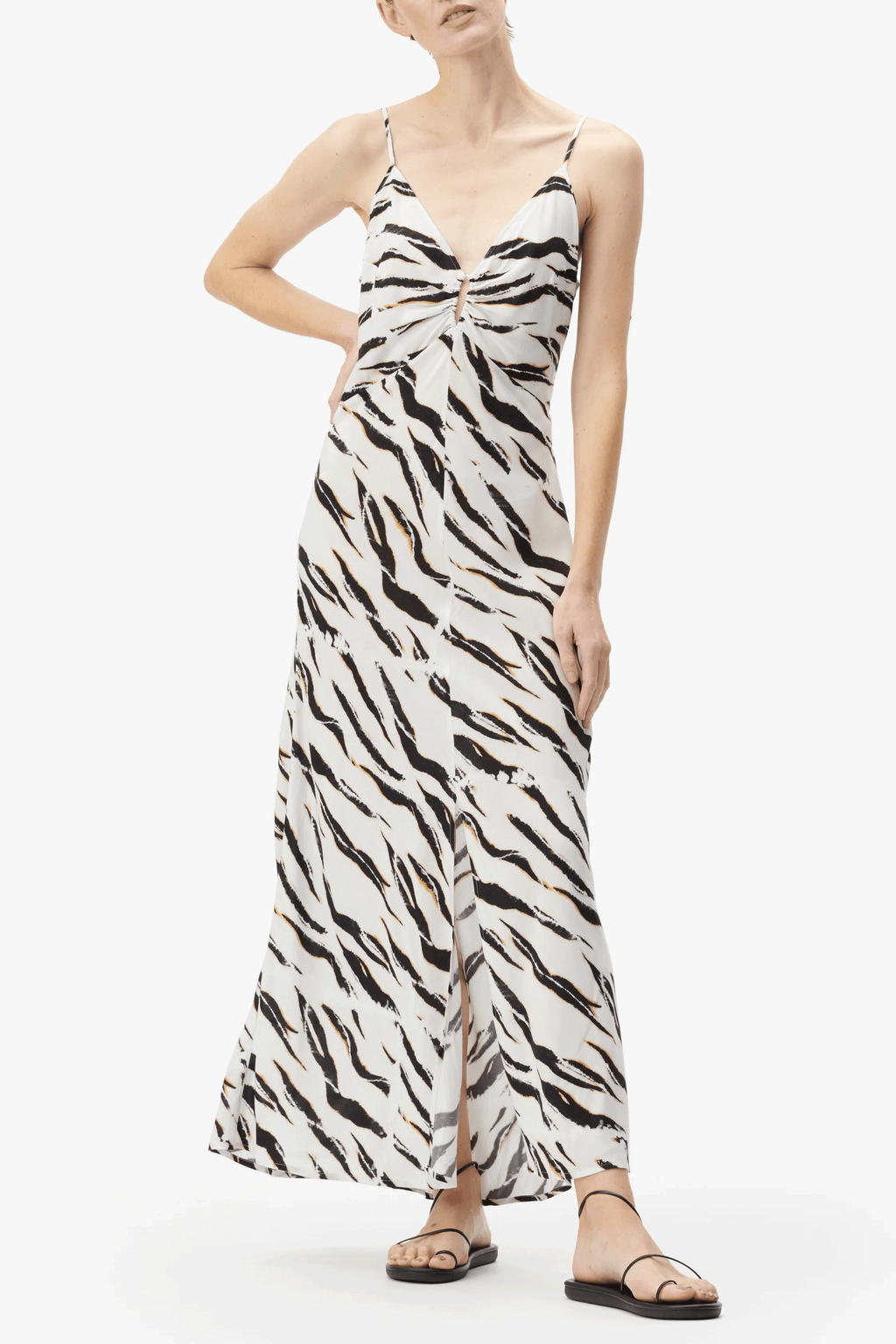 Dress Dona Zebra Wave Dot