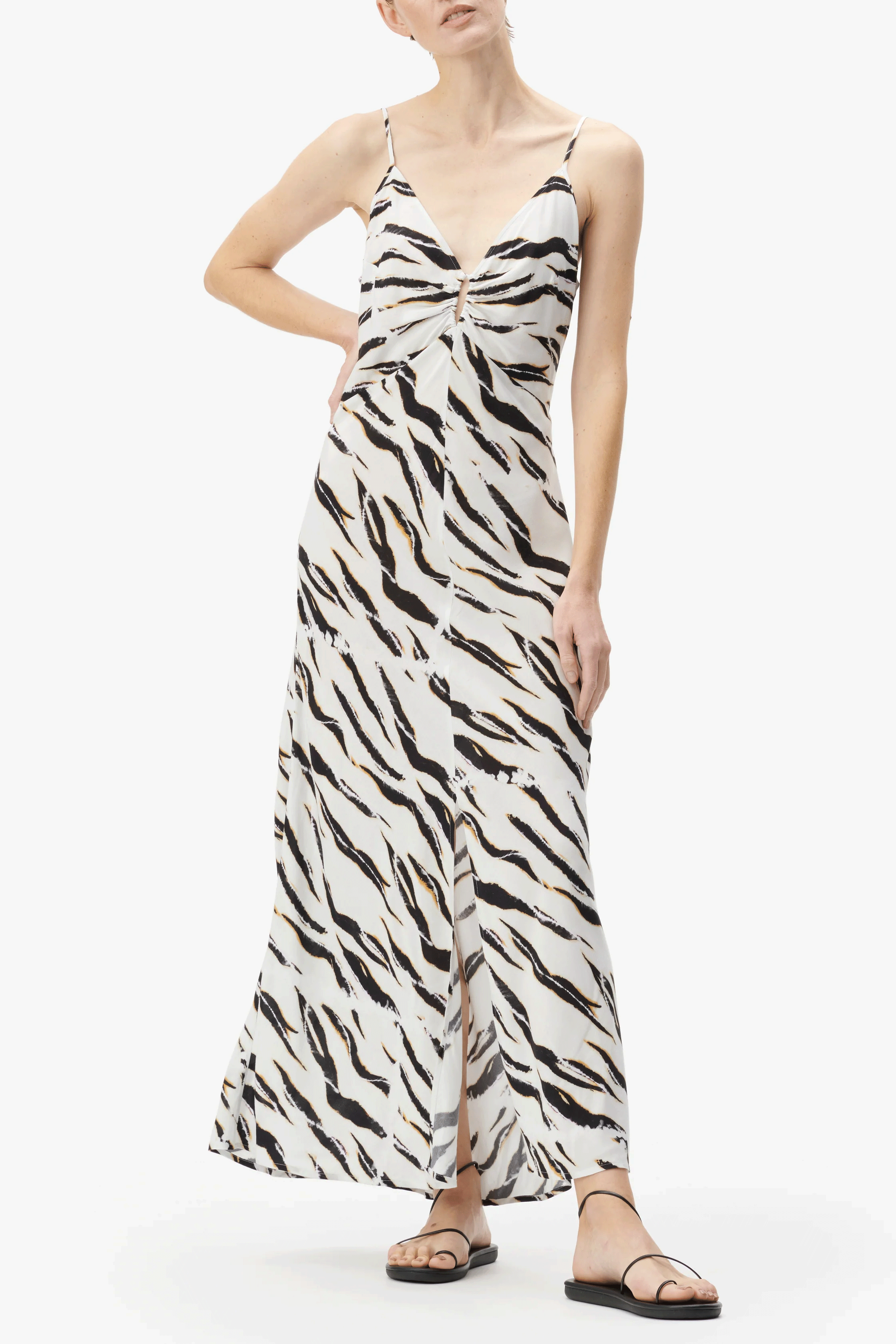 Dress Dona Zebra Wave Dot