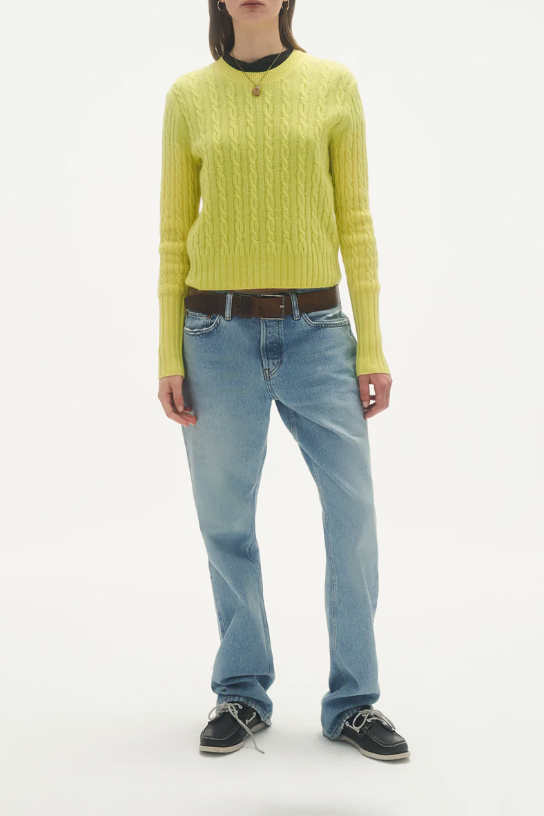 Sweatshirt Cable Shrunken