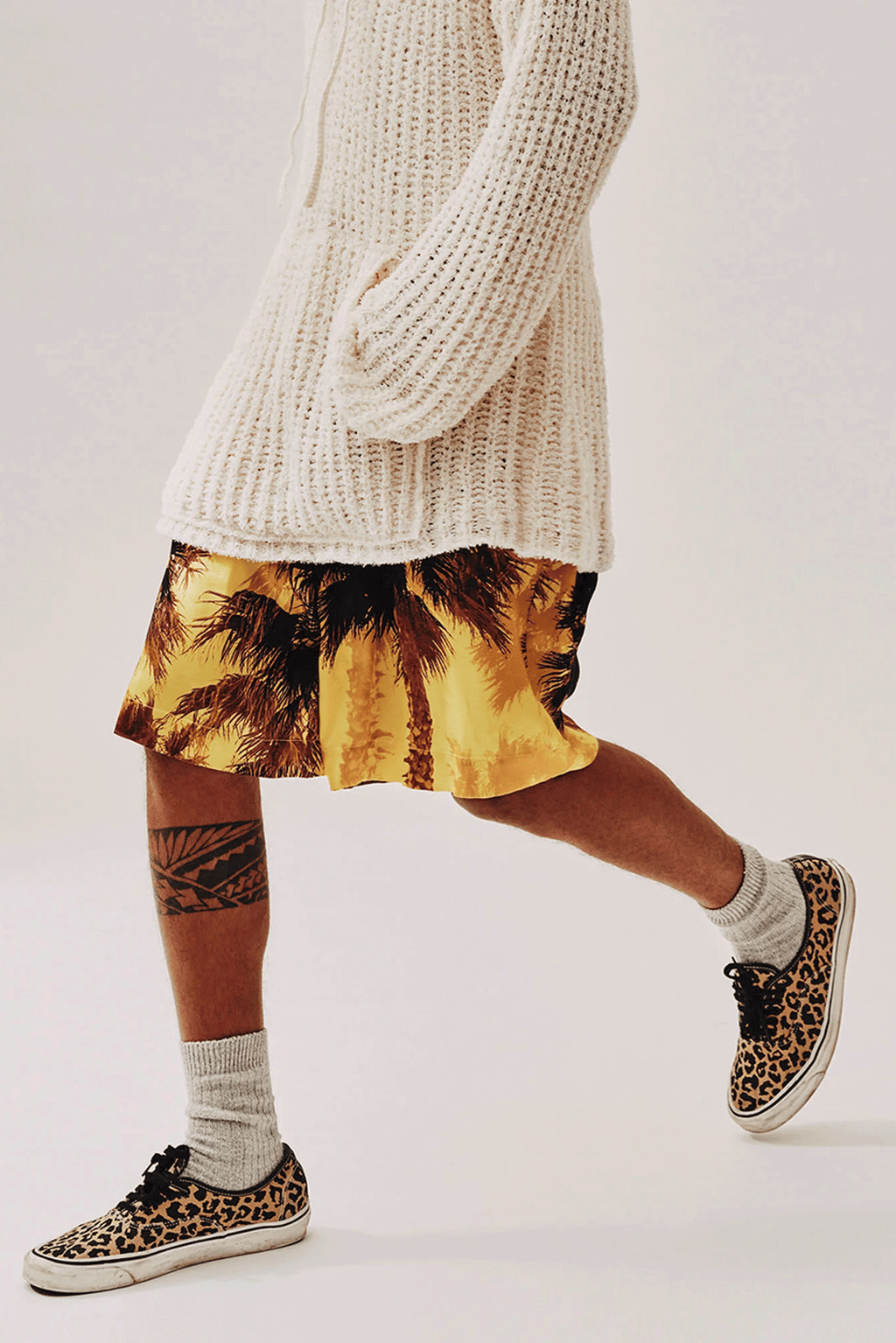 Bermund Palme Shorts Yellow