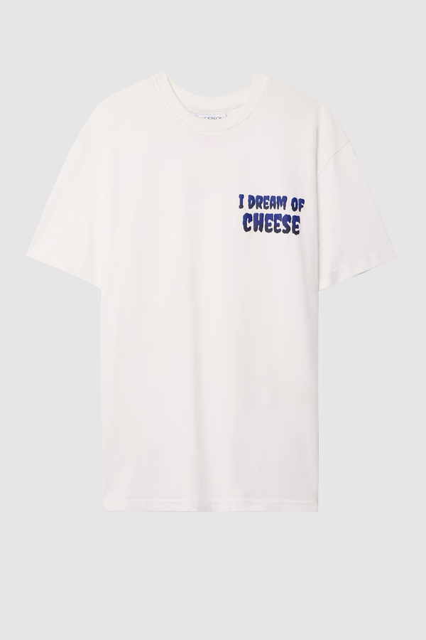 I Dream Of Cheese T-Shirt Off White