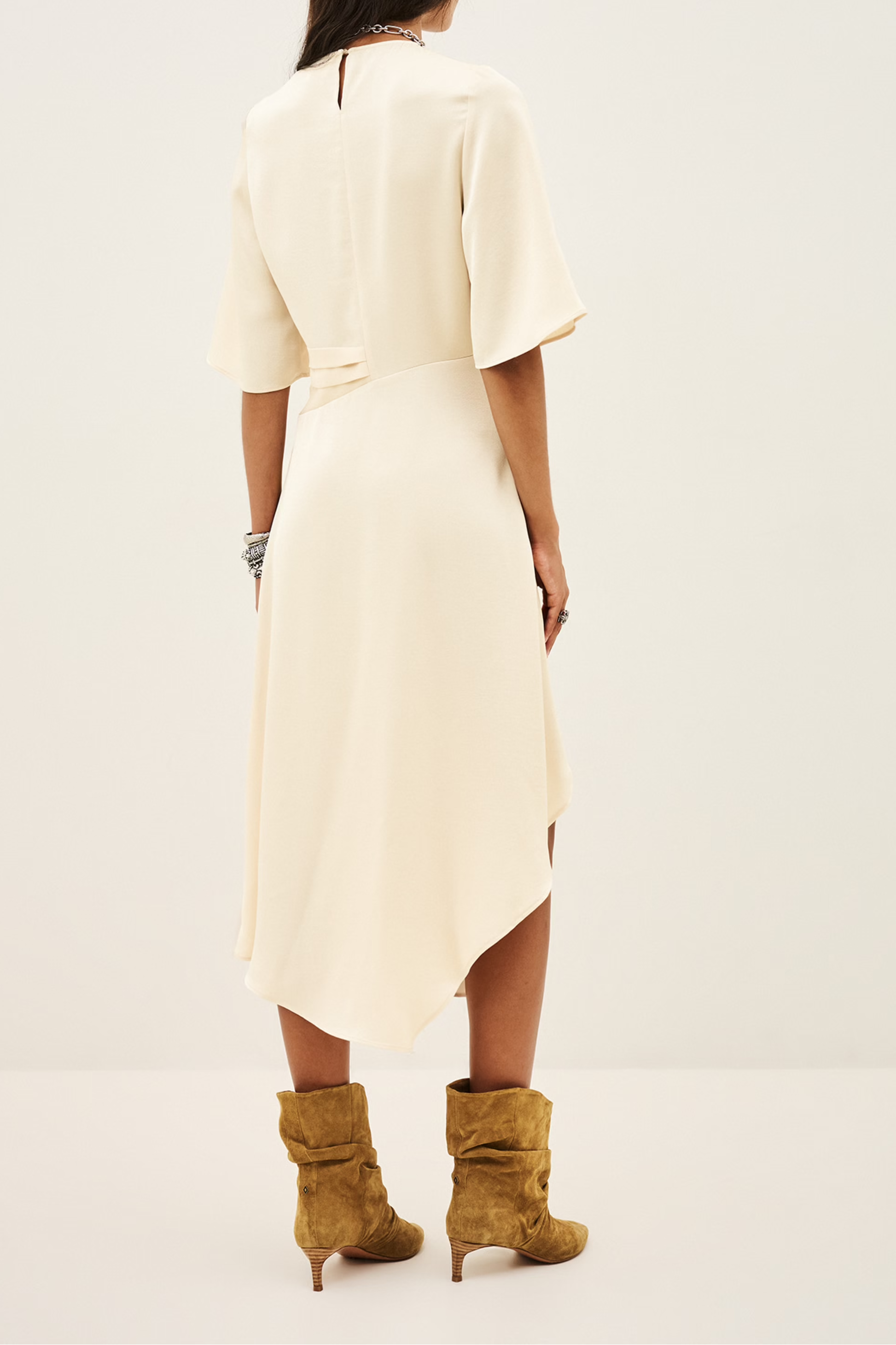 Kleid Wila in Greige