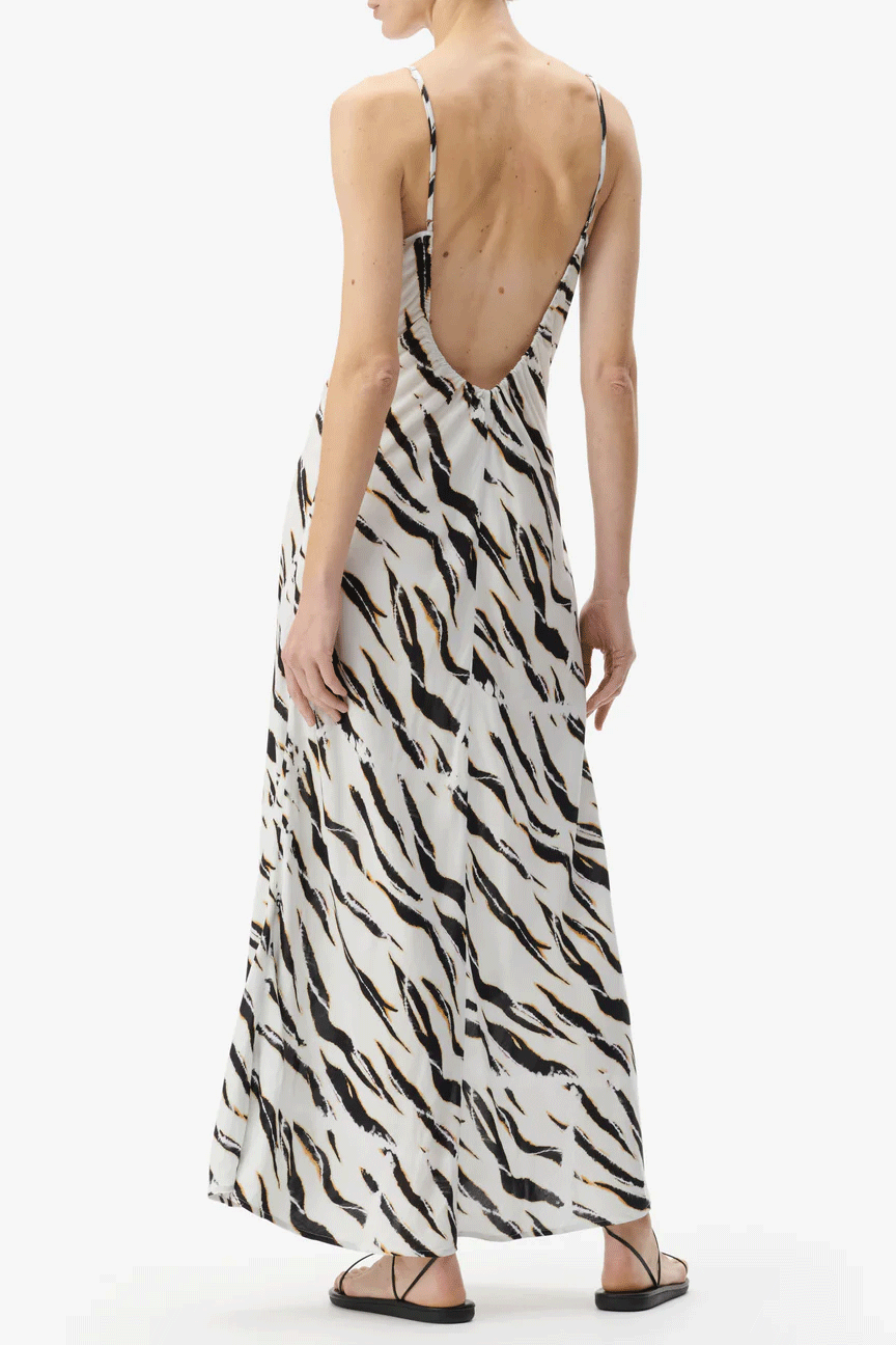 Dress Dona Zebra Wave Dot