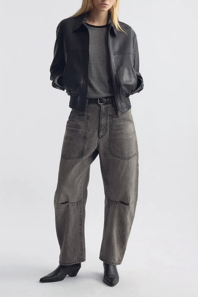 Jeans Shon in Ash Grey Wash