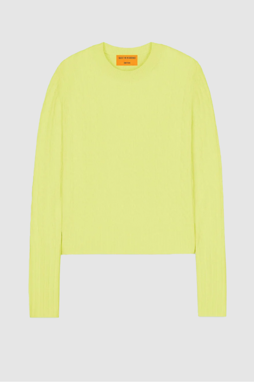 Sweatshirt Cable Shrunken