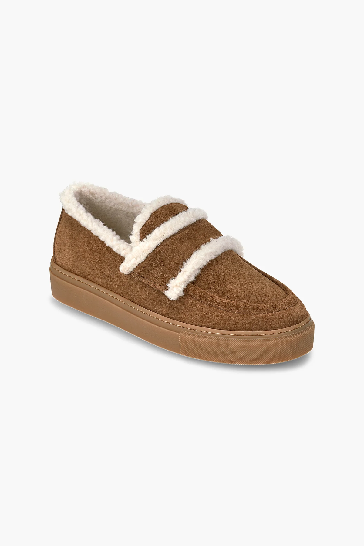 Loafer Shearling in Brown