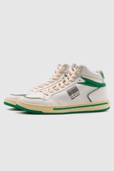 High Sneaker White/ Green