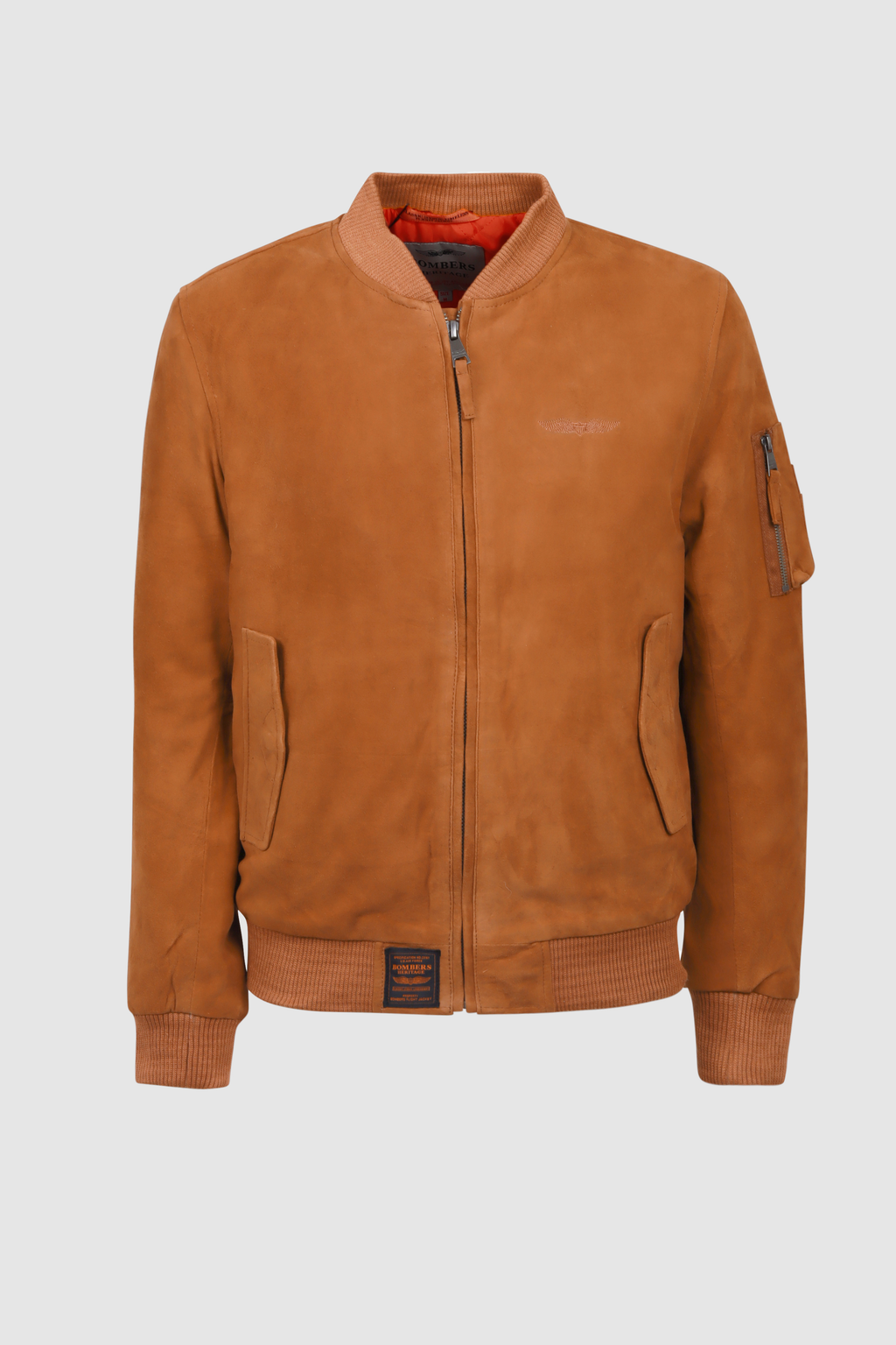Logan Bomber Jacket Cognac 