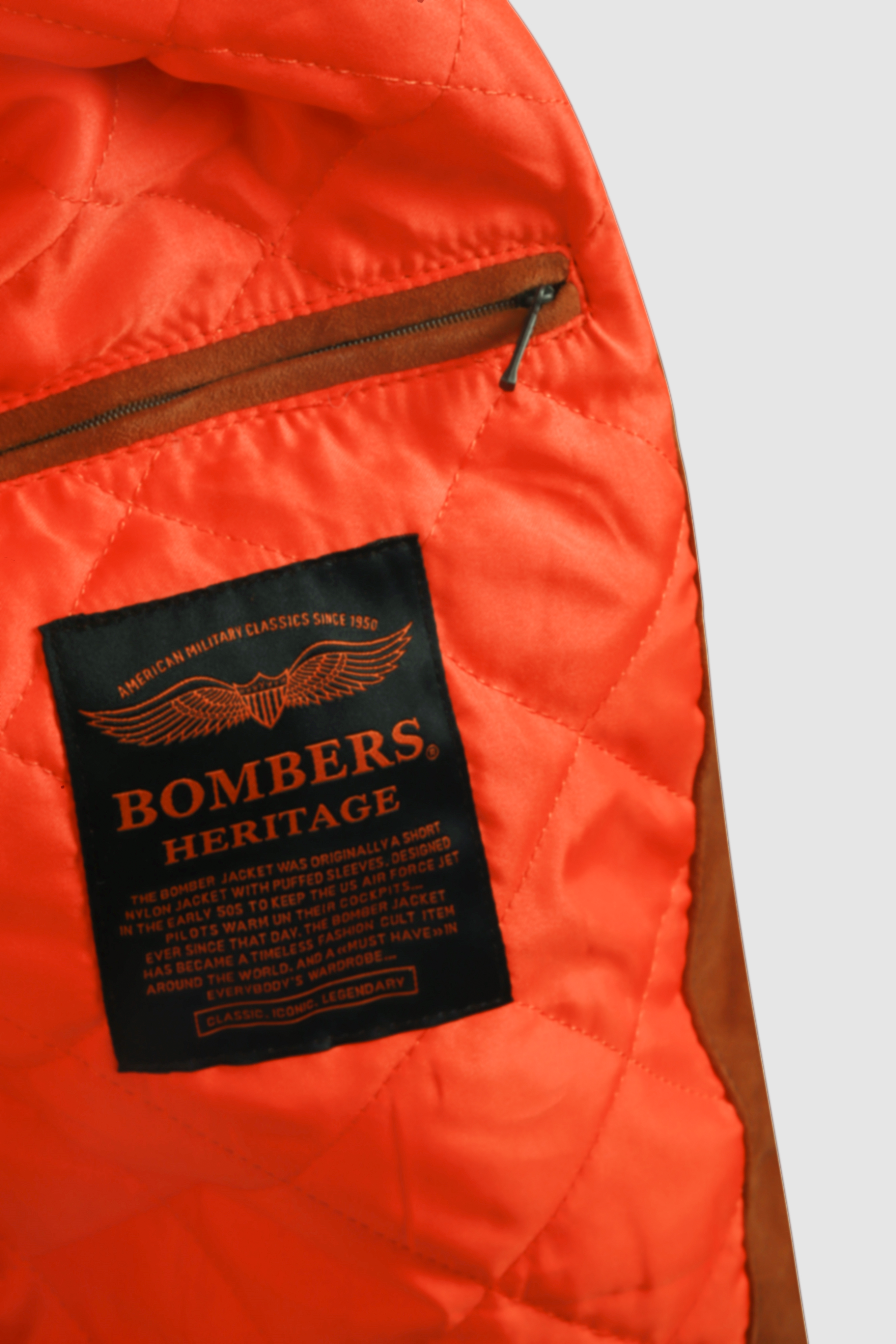 Logan Bomber Jacket Cognac