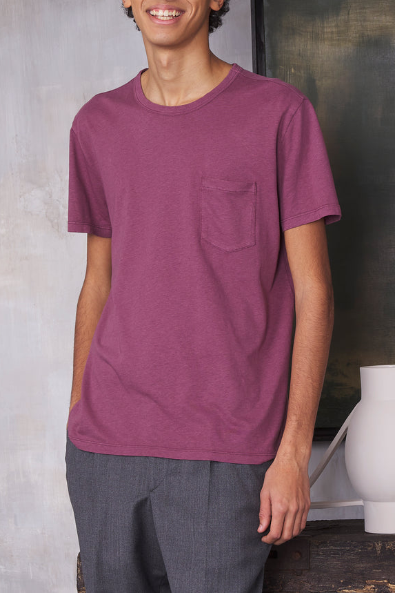 Pocket Tee Plumwine