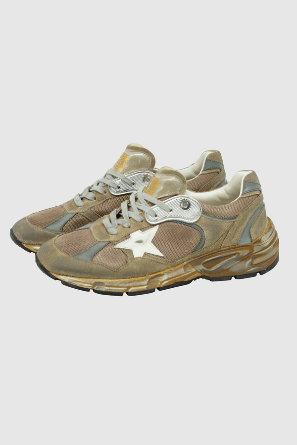 Running Dad Taupe/ Silver/ White