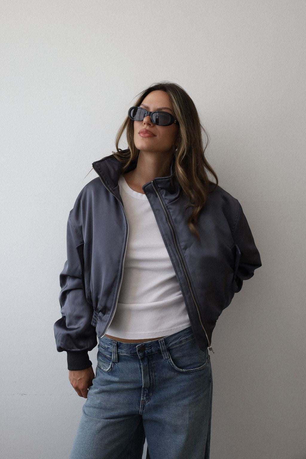 Bomberjacke Vento in Navy
