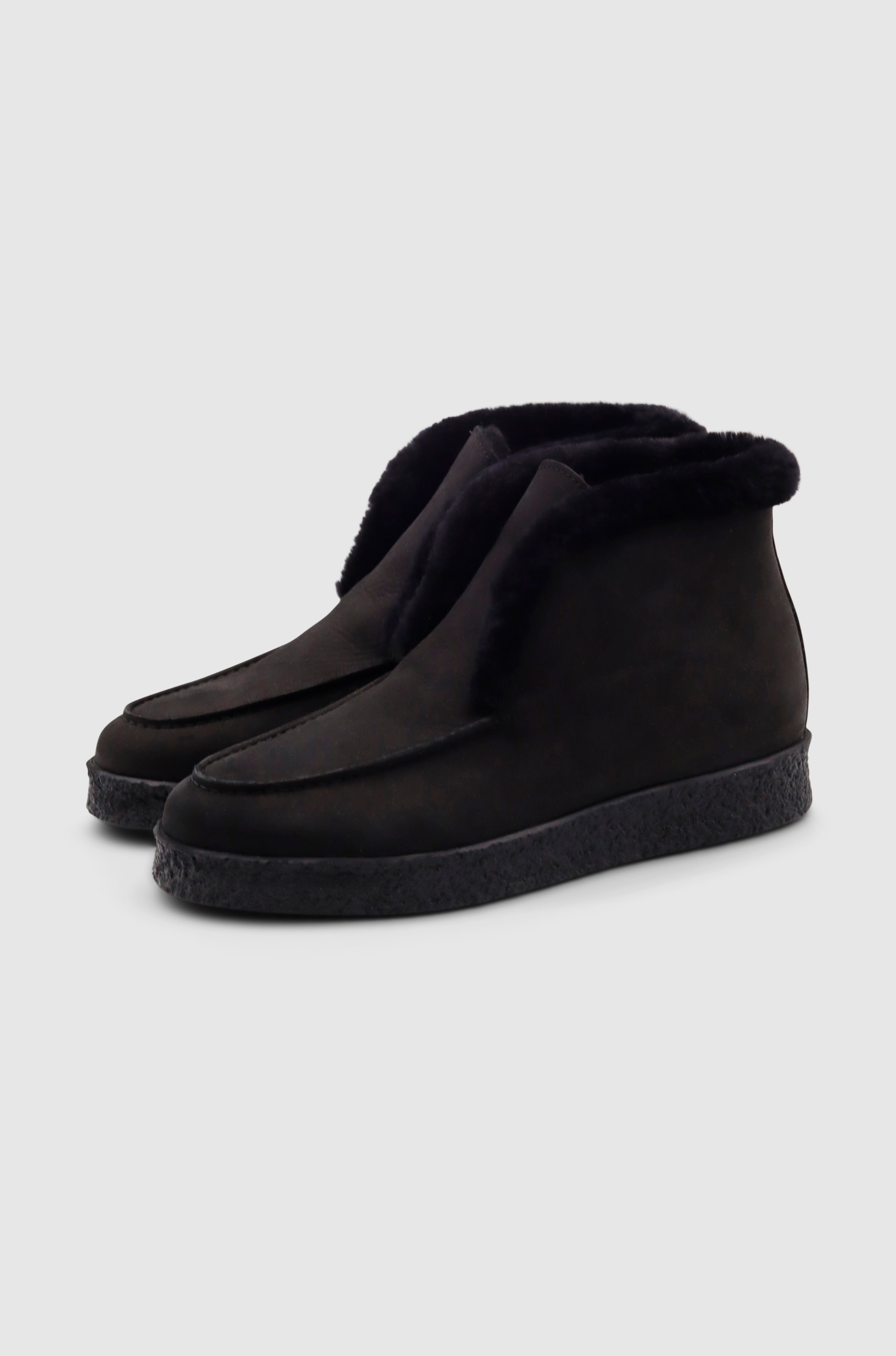 Montone Boots Nabuk Nero 