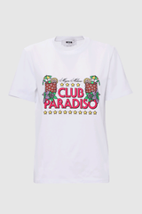 Club Paradiso T-Shirt Optical White