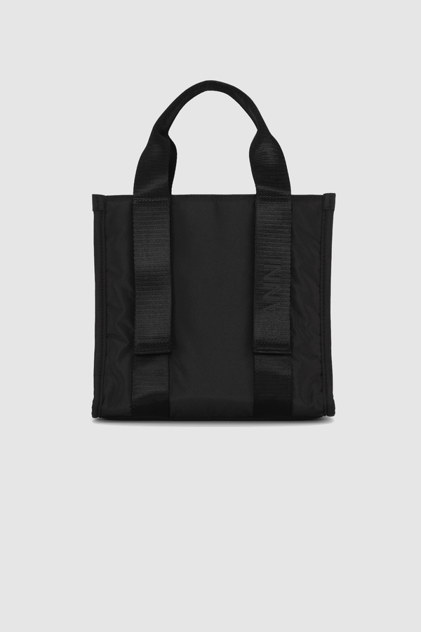 Recycled Tech Bag Small Tote Black