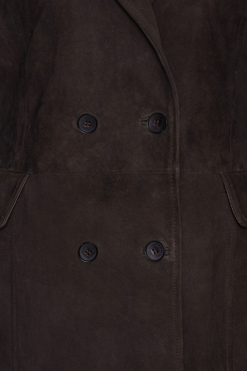 Mantel Suede in Granche