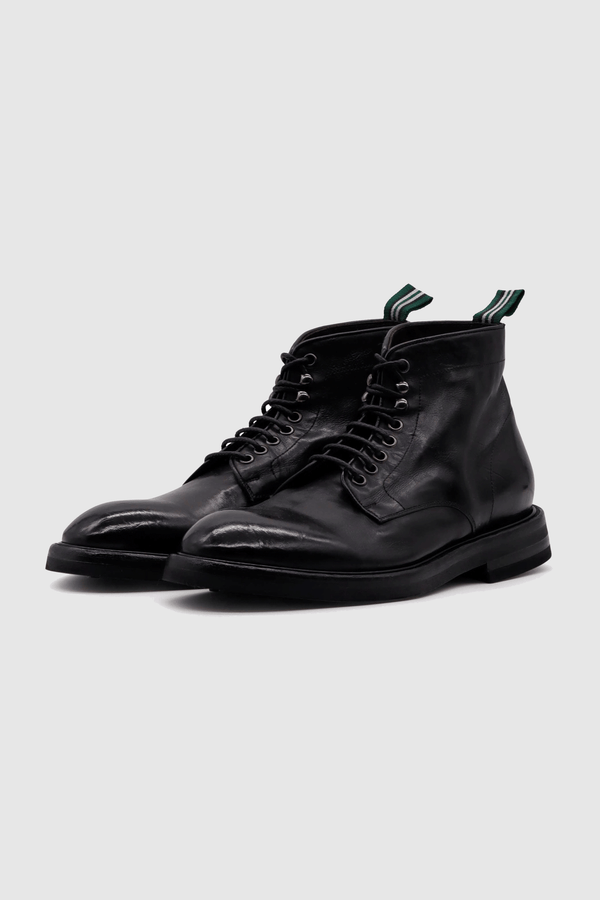 Leather Boot Black