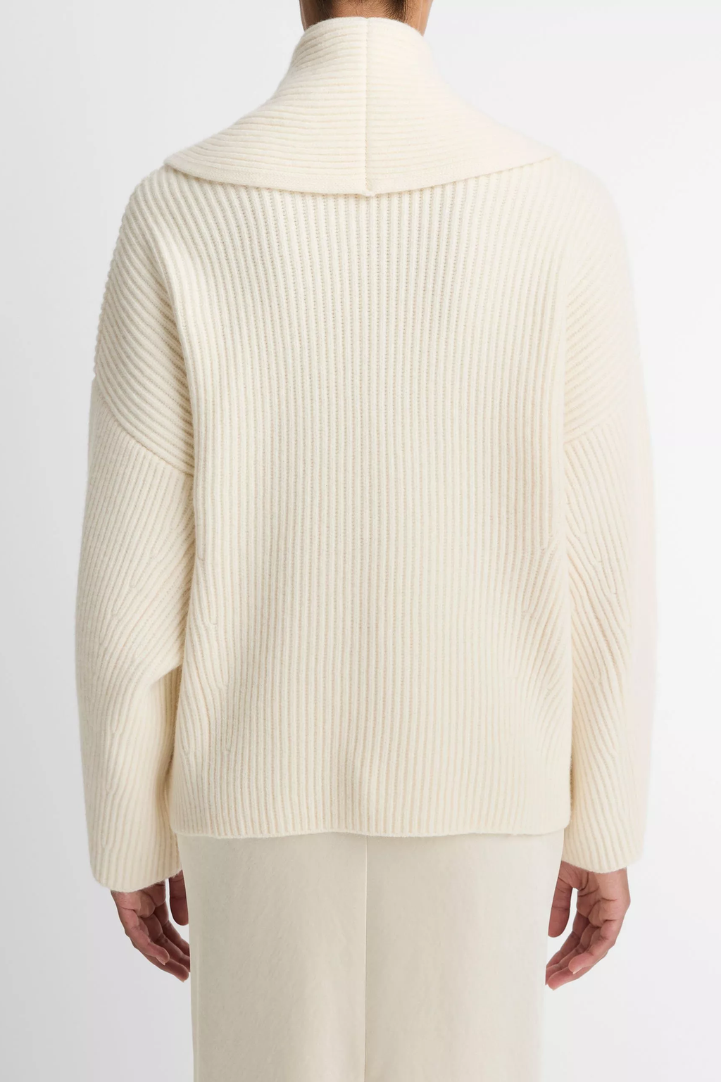 Mantel Wool-Blend Draped