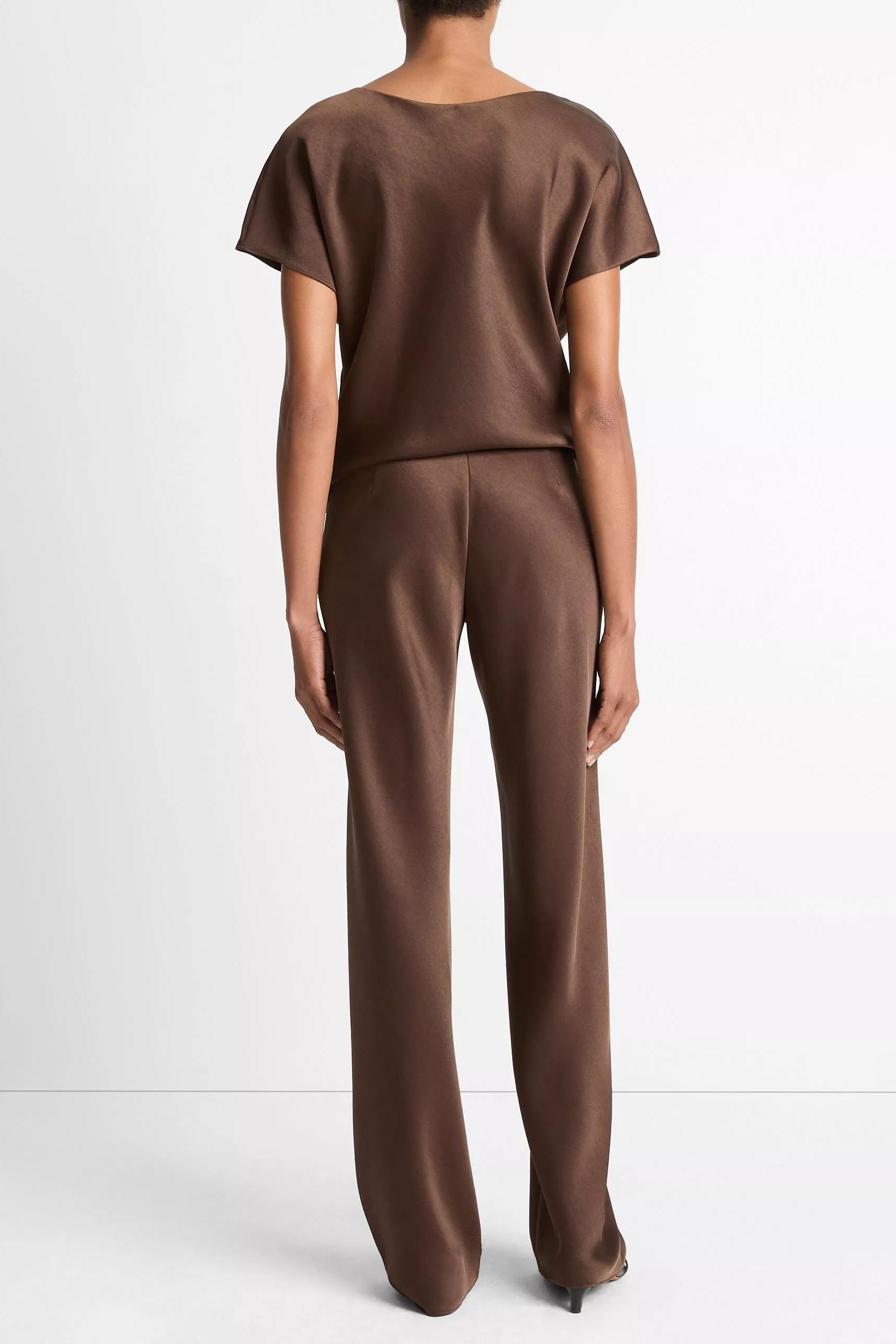 Hose Fluid Satin Bias