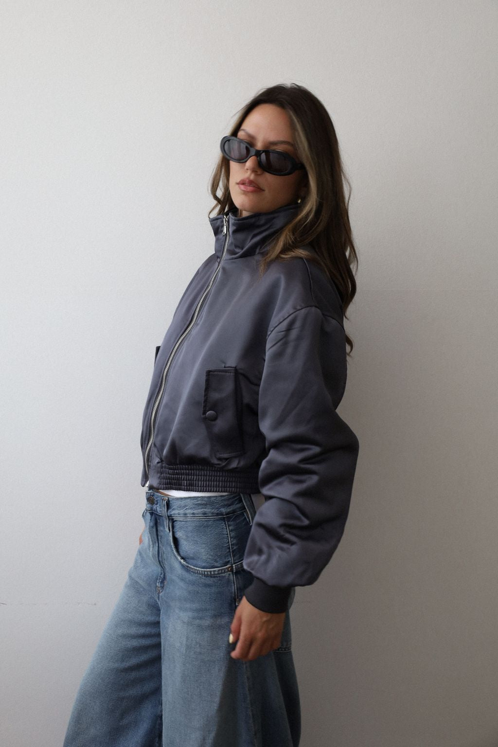 Bomberjacke Vento in Navy
