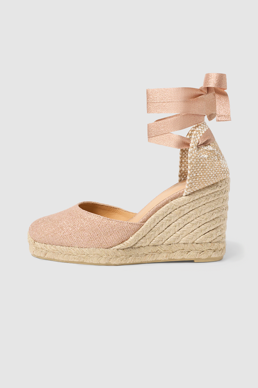 Carina Espadrilles Pink Gold