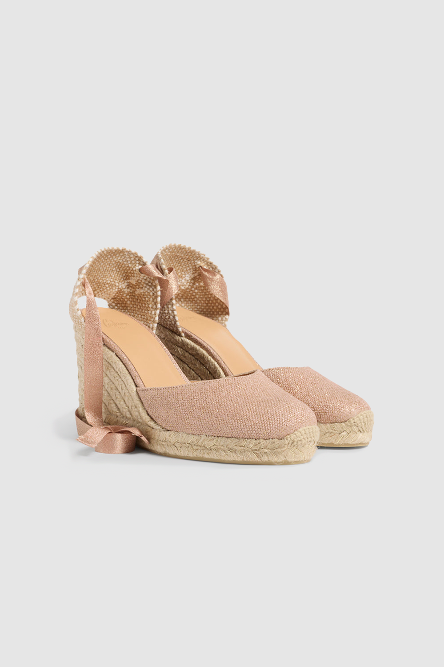 Carina Espadrilles Pink Gold