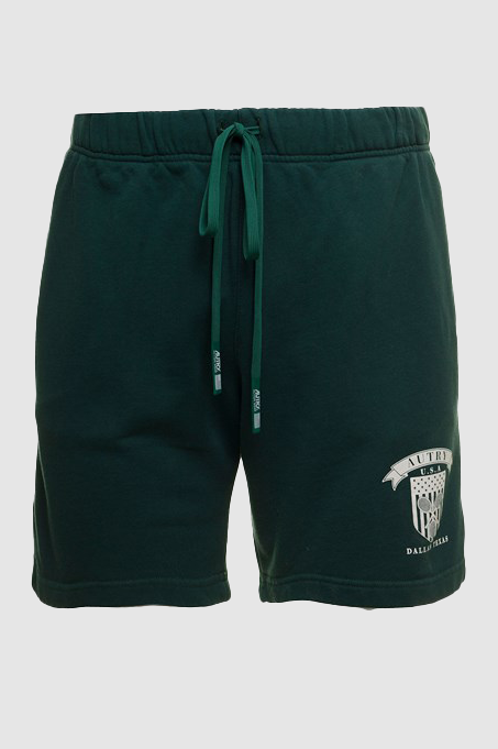 Tennis Club Badge Shorts Green