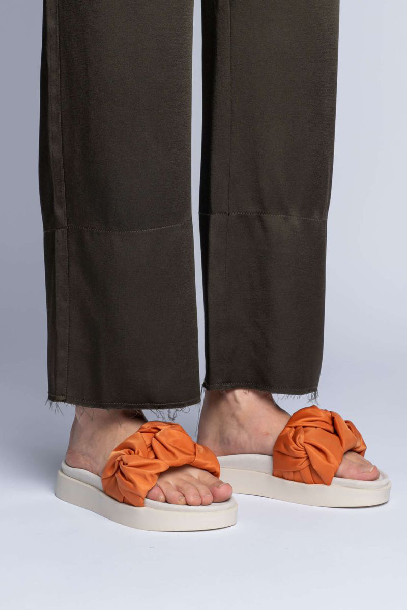 Fjord Flower Slipper Orange