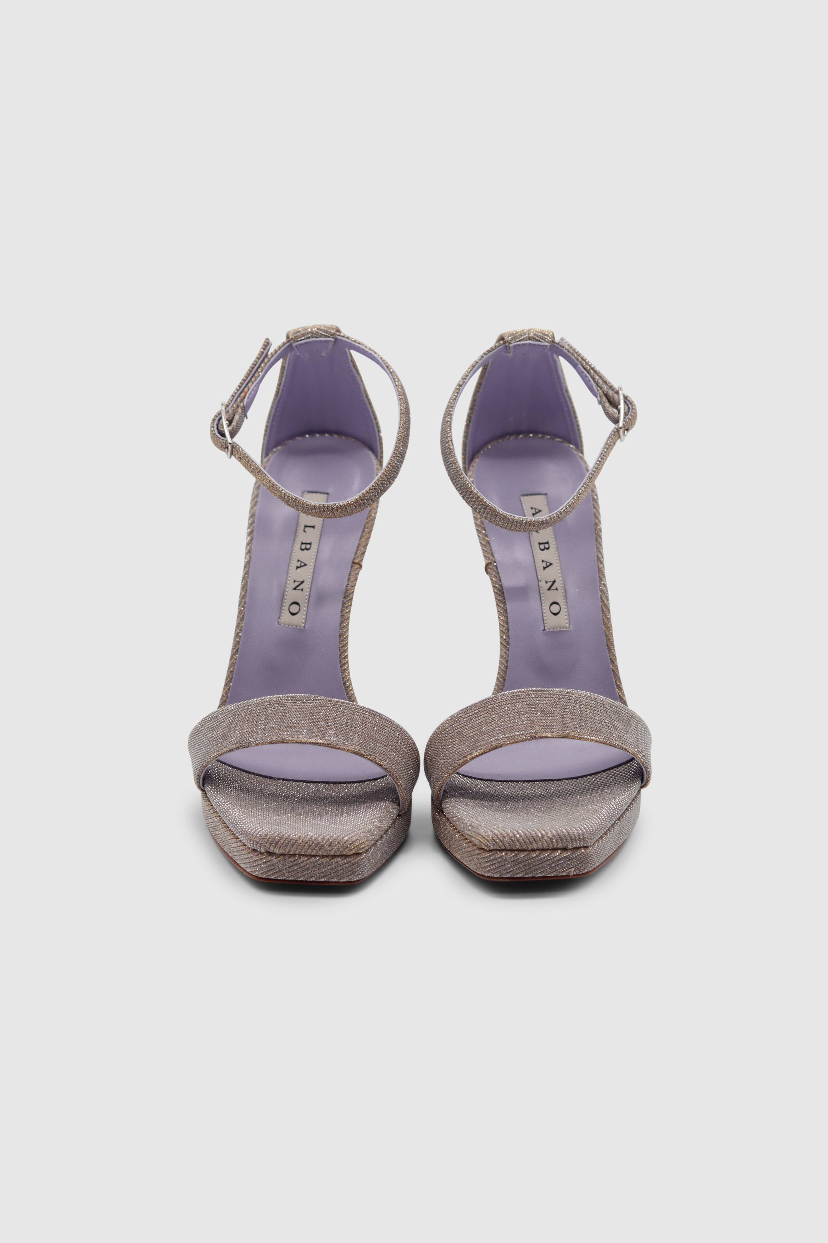 Glitter Sandals Night Beige