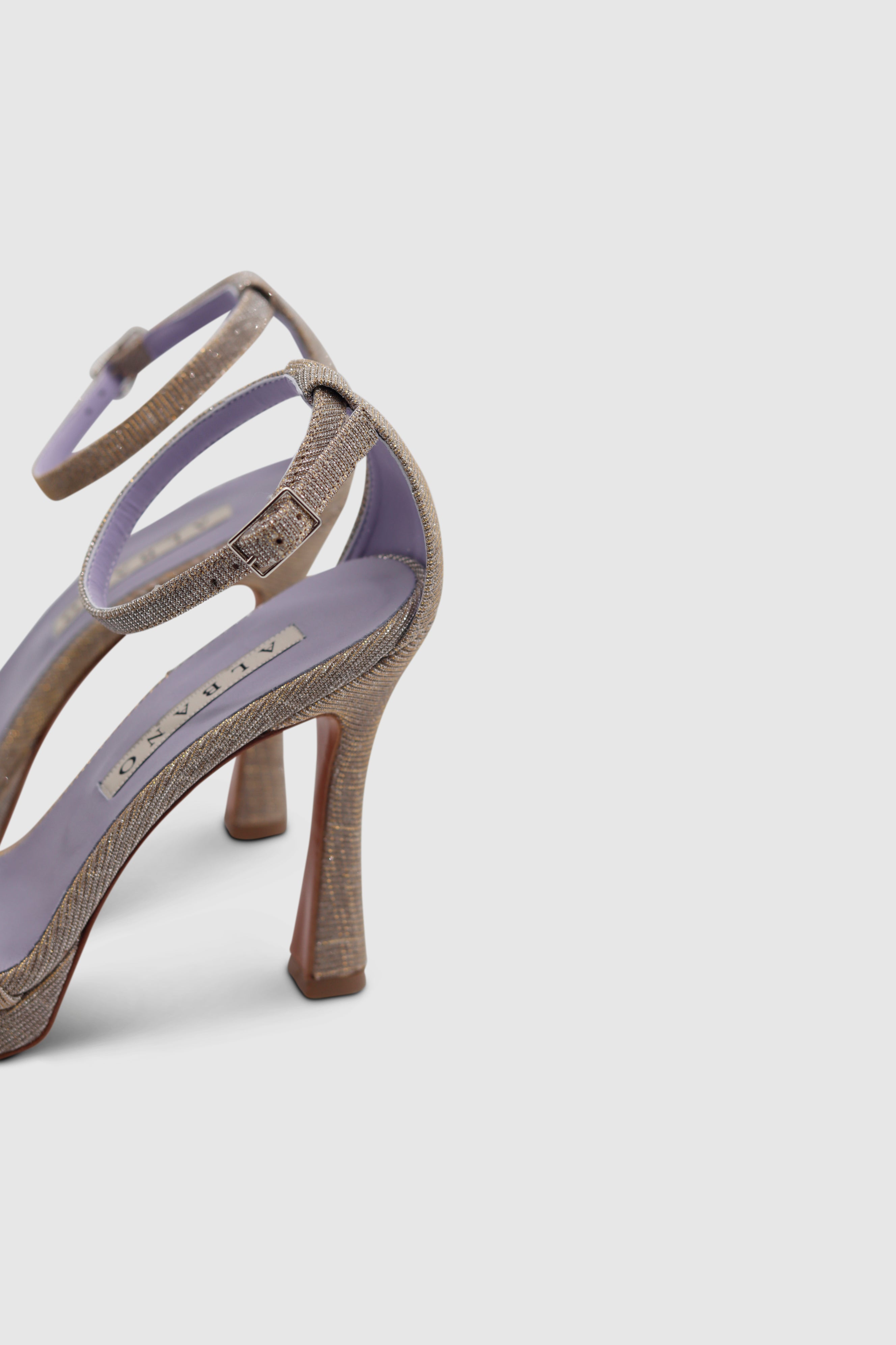 Glitter Sandals Night Beige