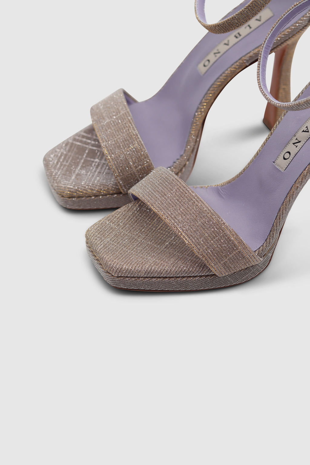 Glitter Sandals Night Beige