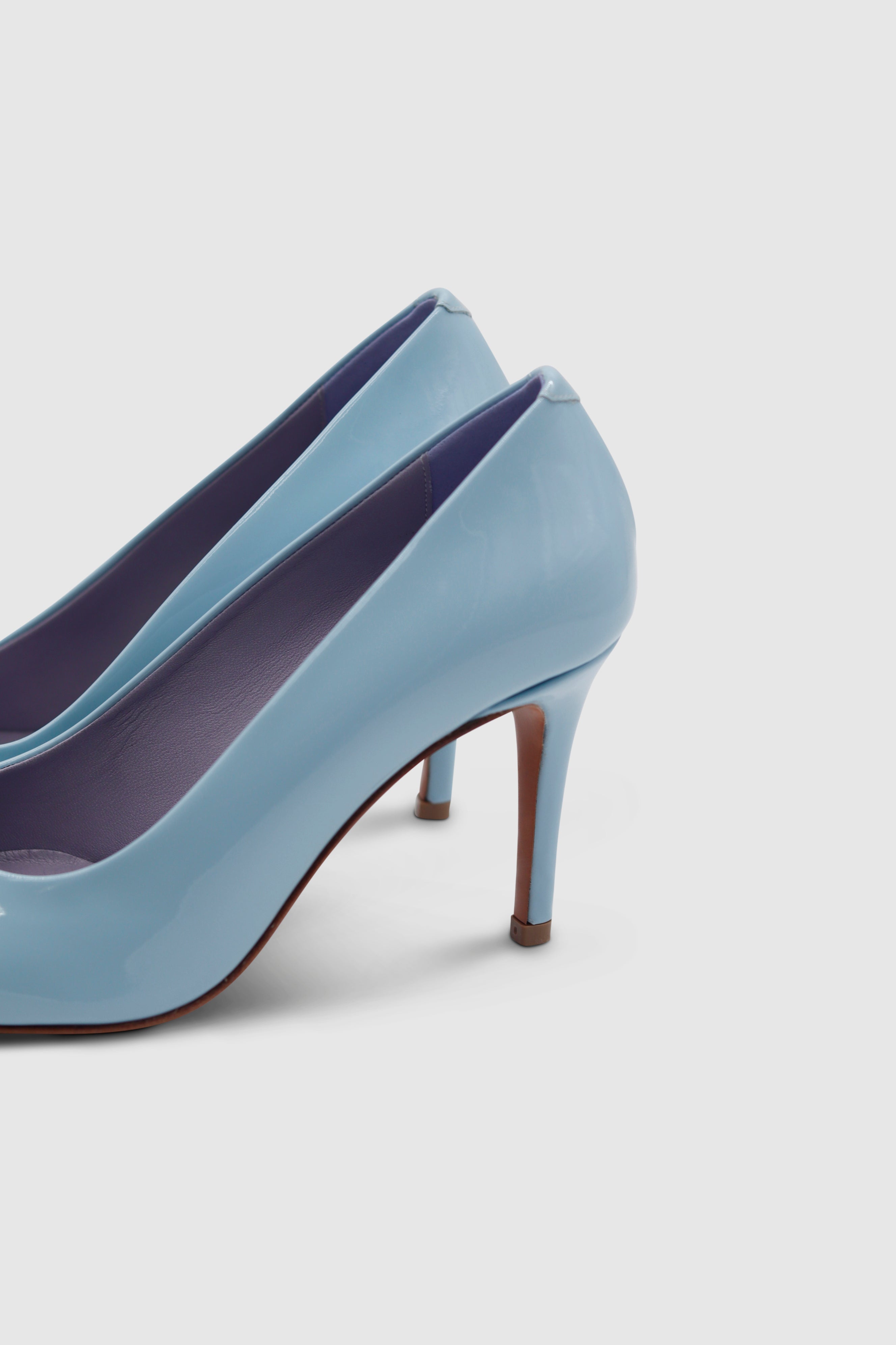Decolite Pumps Vernice Celeste