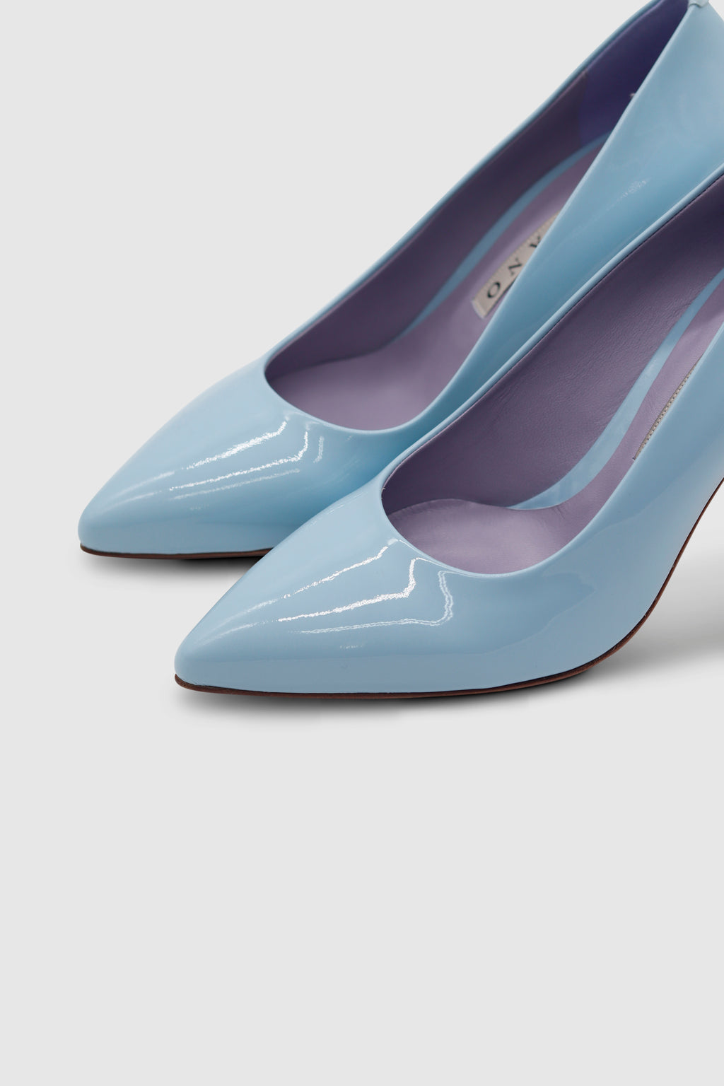 Decolite Pumps Vernice Celeste