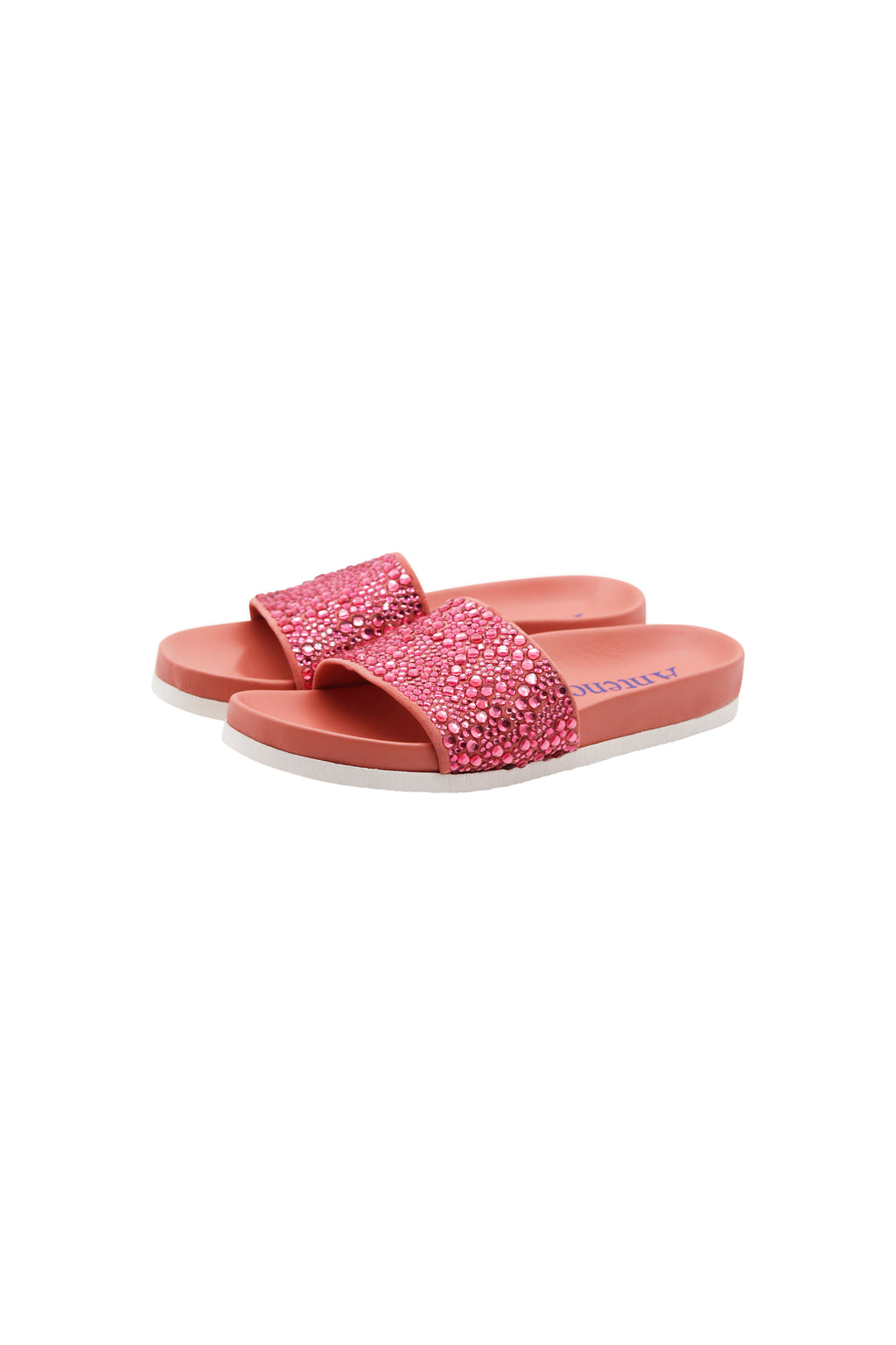 Audry Slides Camoscio Pink