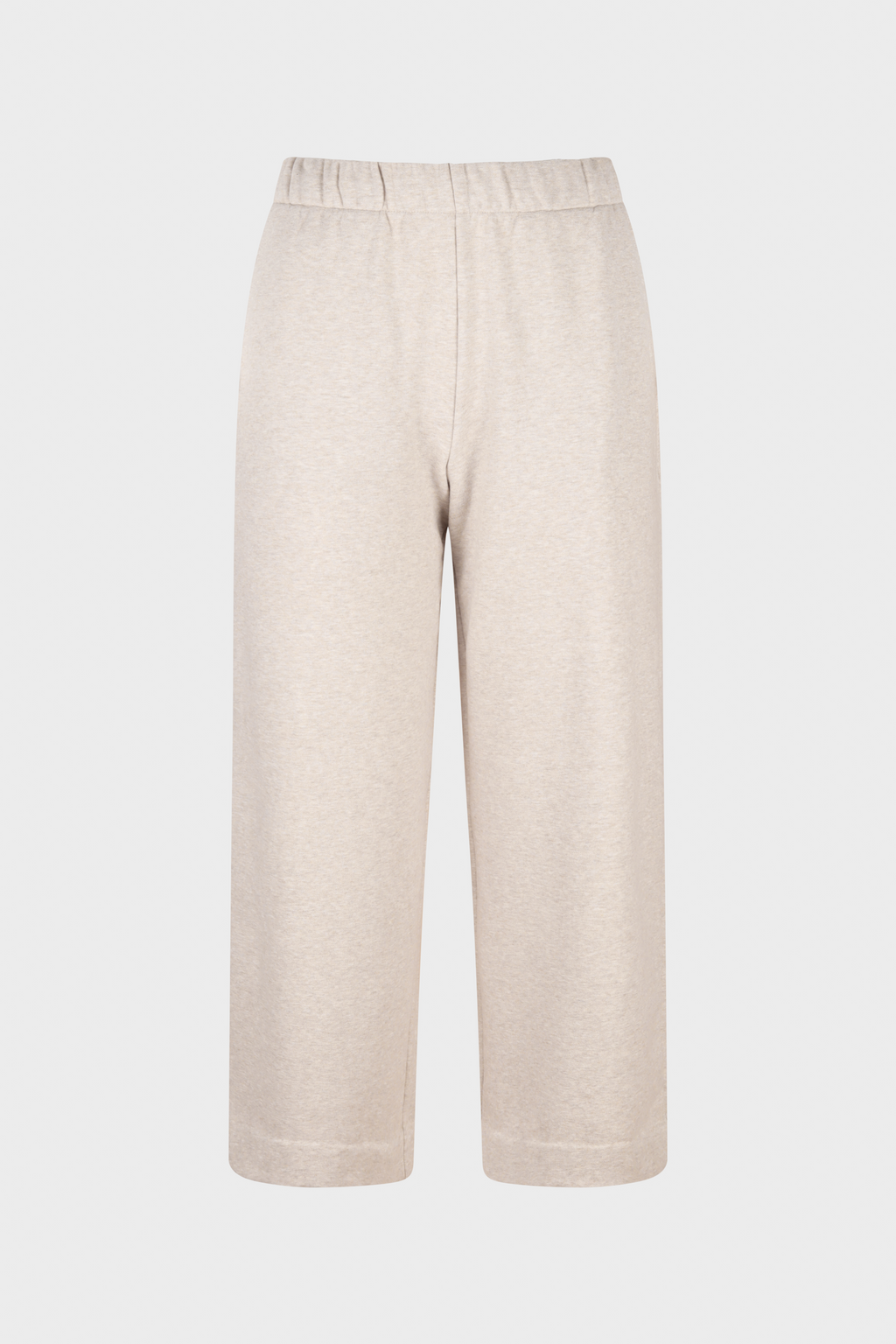 Cropped pants beige