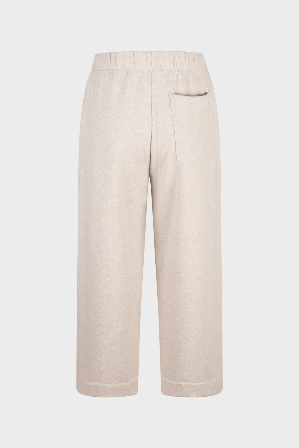 Cropped pants beige